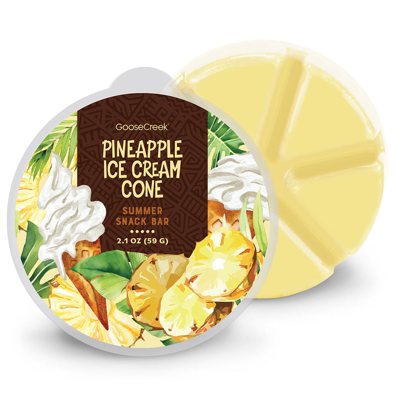 Pineapple Ice Cream Cone Wax Melt (S14DB)